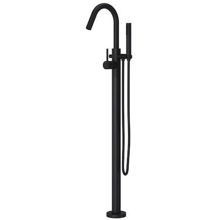 Pfister Tub Trim, 1, Freestanding, Matte Black LG6-1MFB